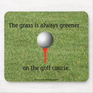 Golf mousepad muismat