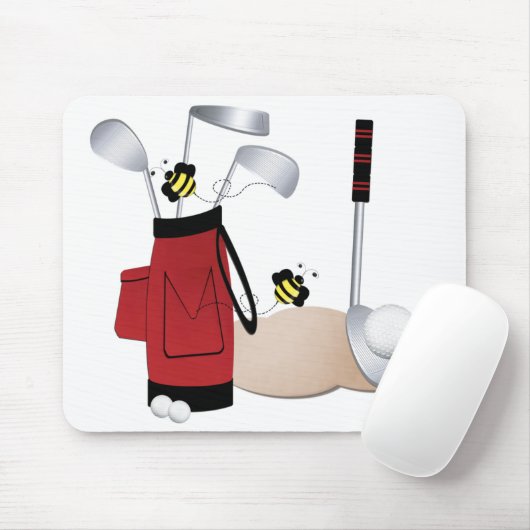 Golf Mousepad Muismat (Met muis)