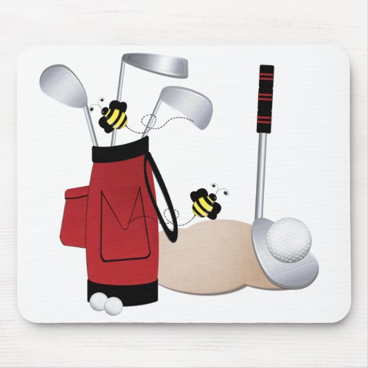 Golf Mousepad Muismat (Voorkant)