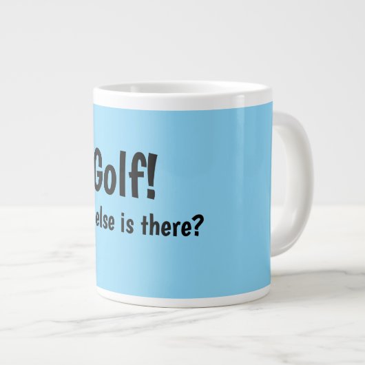 golf mug grote koffiekop (Voorkant rechts)