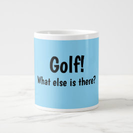 golf mug grote koffiekop
