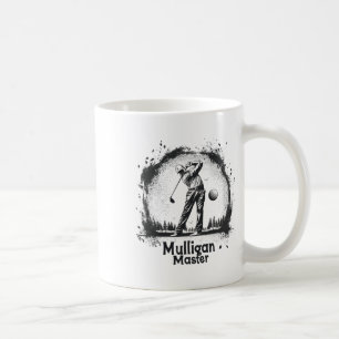Golf Mulligan Master Graphic T - shirts voor manne Koffiemok