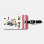 Golf My Sport Bagagelabel (Voorkant horizontaal)