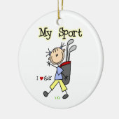 Golf My Sport Keramisch Ornament (Links)