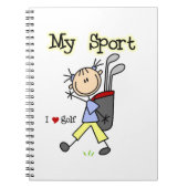 Golf My Sport Notitieboek (Voorkant)