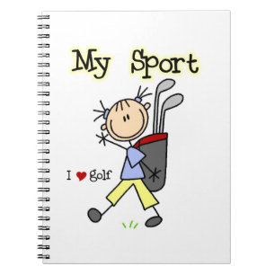 Golf My Sport Notitieboek
