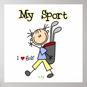 Golf My Sport Poster