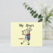Golf My Sport T-shirts en Gifts Briefkaart (Staand voorkant)