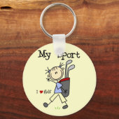 Golf My Sport T-shirts en Gifts Sleutelhanger (Voorkant)