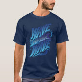 Golf na golf | Ocean Blue Summer T-shirt (Voorkant)