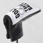 Golf Neemt Ballen Golfheadcover (3/4 voorkant)