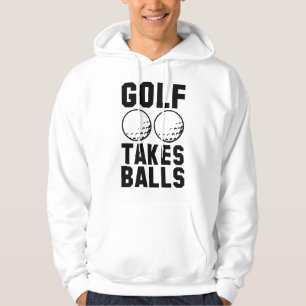 Golf neemt ballen hoodie