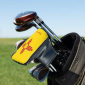 Golf New Mexico & Mexico Flag/Golf Clubs Hoesjes Golfheadcover (Insitu)