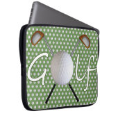 Golf notebook Hoesje Laptop Sleeve (Voorkant Rechts)
