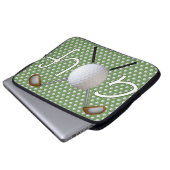 Golf notebook Hoesje Laptop Sleeve (Voorkant onderkant)