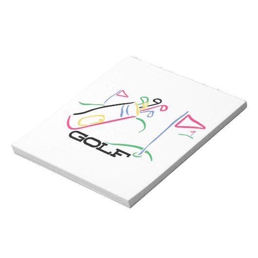 Golf Notitieblok (Linkerzijde)