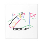 Golf Notitieblok (Voorkant)