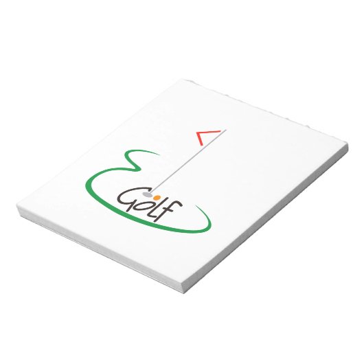 Golf Notitieblok (Linkerzijde)