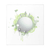 Golf Notitieblok (Voorkant)