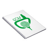 Golf Notitieboek (Rechterzijde)