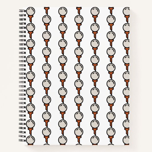 golf notitieboek (Voorkant)