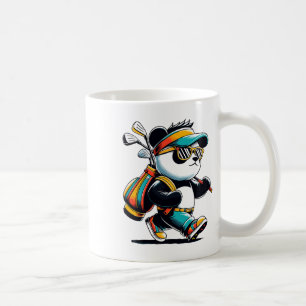 Golf Novelty Panda Golfen Mannen Vrouwen Kinder Fu Koffiemok