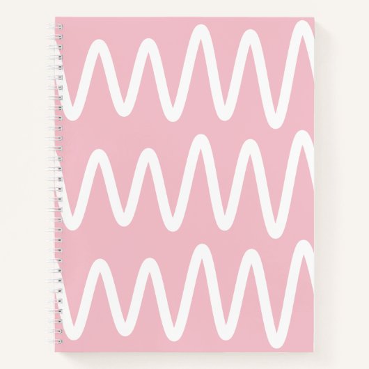 Golf Nr. 3 - Notitieboek (Ballet Roze) (Voorkant)