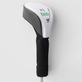 GOLF - nummer één dag Golfheadcover (Schuin)