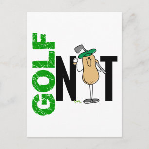 Golf Nut 1 Briefkaart