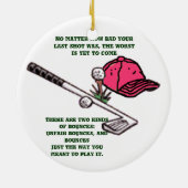 Golf Nut Ornament (Achterkant)
