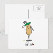 Golf Nut T-shirts en Gifts Briefkaart (Voorkant / Achterkant)