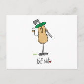 Golf Nut T-shirts en Gifts Briefkaart (Voorkant)