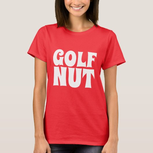 GOLF NUT T T SHIRTS (Voorkant)