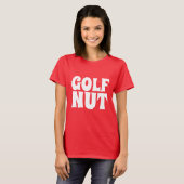 GOLF NUT T T SHIRTS (Voorkant volledig)