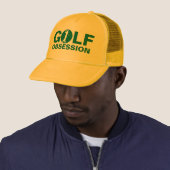 Golf Obsessie Green yellow Pet (In situ)