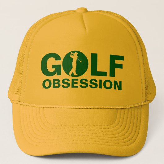Golf Obsessie Green yellow Pet (Voorkant)