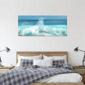 Golf Ocean Scene Blue Sky Beach decor Canvas Afdruk (Insitu (Slaapkamer))