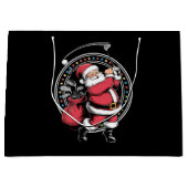 Golf Oh Kerstman Sinterklaas Golfer Golfi Groot Cadeauzakje (Voorkant)