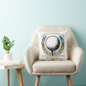 Golf ontwerp met krans kussen (Stoel)