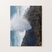 Golf op de rotsen legpuzzel (Verticaal)