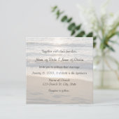 Golf op de Uitnodigingskaarten voor het Zonnehuwel Kaart (Staand voorkant)