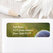 Golf op een zonnige dag etiket (Insitu)