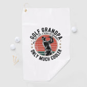 Golf Opa Net Als Een Gewone Opa (2) Golfhanddoek (Insitu)