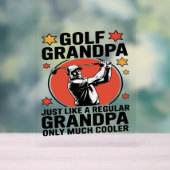 Golf Opa Net Als Een Reguliere Opa Acryl Bord (Neutraal)