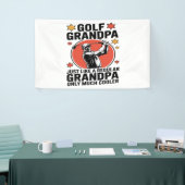 Golf Opa Net Als Een Reguliere Opa Spandoek (Beurs)