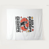 Golf Opa Net Als Een Reguliere Opa Wandkleed (Voorkant (horizontaal))