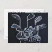 "Golf Outing Notice" postkaart (Voorkant / Achterkant)