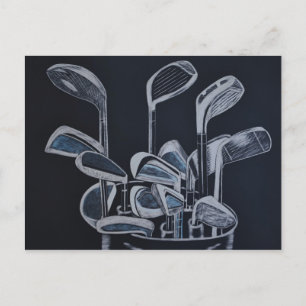 "Golf Outing Notice" postkaart