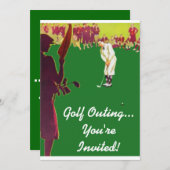  Golf Outing Uitnodigingen (Voorkant / Achterkant)