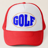 Golf Oval Trucker Pet (Voorkant)